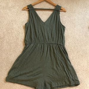 EC Green Romper Size Large